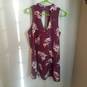 Mid length, sleeveless dress